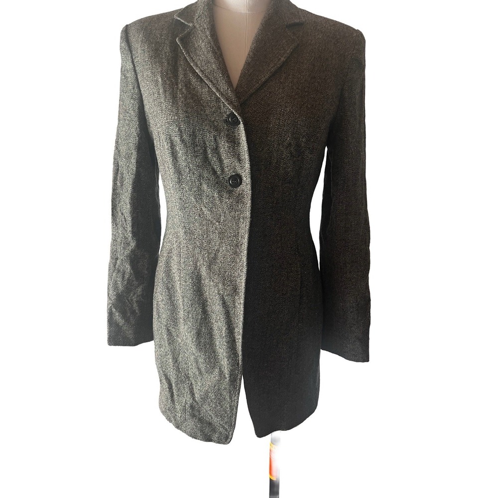 Preview Women's Wool‎ Blend Suit Size 6 Silk Lambswool Vintage